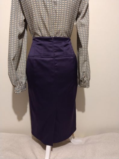 Beautiful Purple Pencil Skirt