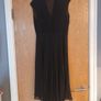 Nougat (London) Sheer Black Dress. Size 14 (3). Image 7