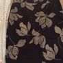 BNWT Ann Taylor Black Floral Jacquard Skirt Image 2