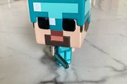 2017 Minecraft Steve in Diamond Armour Funko Pop