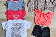 girls summer bundle  7/8y