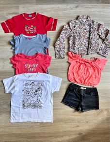 girls summer bundle  7/8y