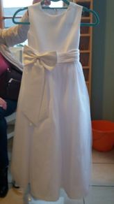 Communion dress - white