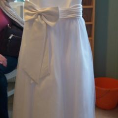 Communion dress - white