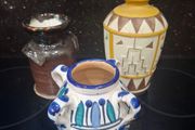 Assortment of 8 vases