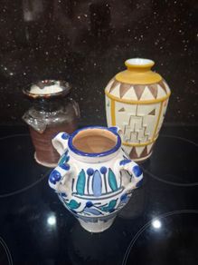 Assortment of 8 vases