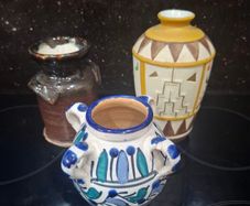 Assortment of 8 vases