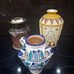 Assortment of 8 vases