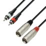 Ah Twin Xlr Male To Rca Male Lead 3m Image 2