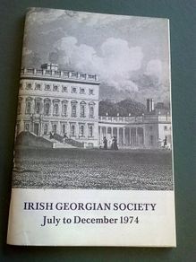 Irish Georgian Society Decorative Bookbinding in Ireland by Sir Edward Sullivan
