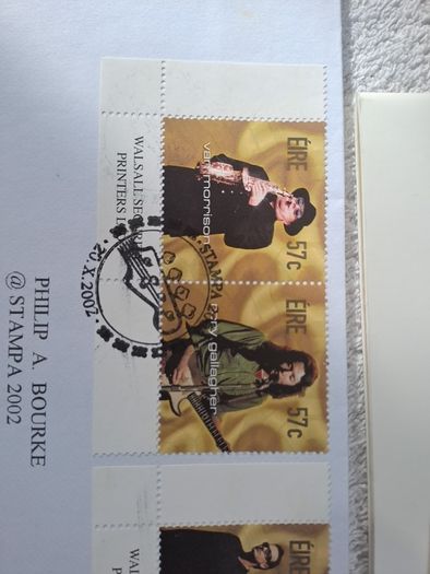 Stamps.Irish Rock Legends.2002