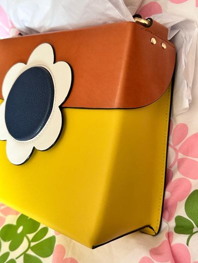 Orla Kiely Bag Giant Flower Fairfield Lemon