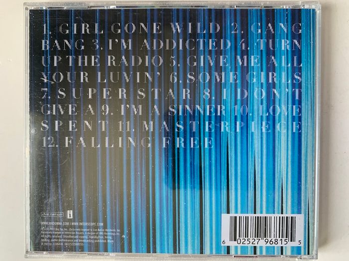 Madonna [2012] MDNA (1xCD Album)