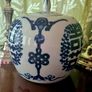 Antique blue and white ginger jar Image 2