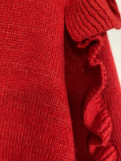 NEW red cardigan