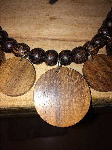 Wooden necklace