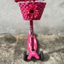 Kids Pink Maxi Micro LED Scooter Image 4