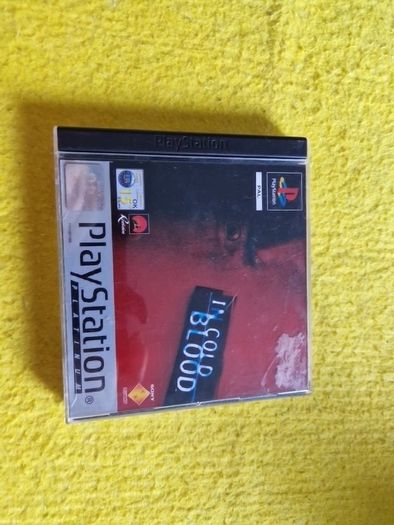 In cold blood PlayStation1 Ps1 PlayStation2 Ps2 games Original