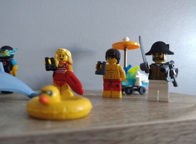 LEGO At The Beach Mini Figure Collection
