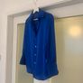 Zara Royal Blue Blouse Image 10