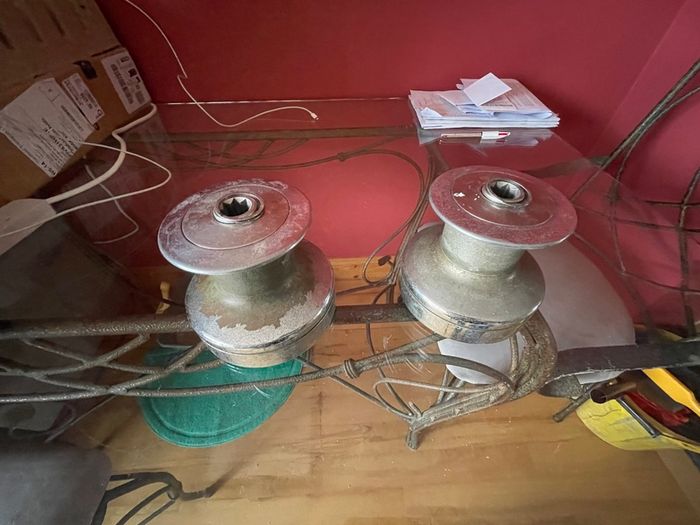 2 x Lewmar 30 2 speed winches