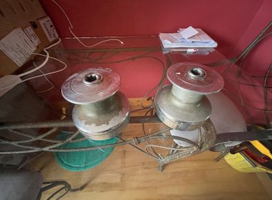 2 x Lewmar 30 2 speed winches