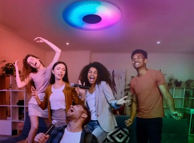 Rainbow RGB Ceiling Light Wireless Bluetooth Speaker