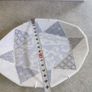 Art deco Wedgwood pastel strata set of 2 Small Hanging Plat. Image 3