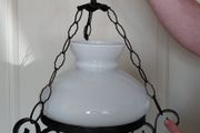 Antique French lustre ceiling lamp