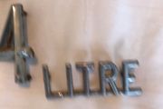 Old metal car badge 1960s or 70s could be off an E-type jag not sure though