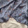 skirt Fransa asymmetrical powder blue floral skirt size small 10/12 Image 10
