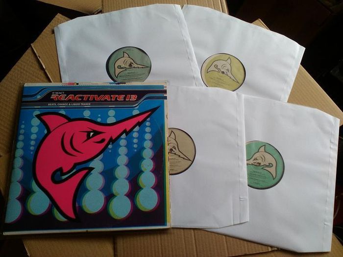 50 x BLAKE SLEEVES! Large GATE FOLD Vinyl Record Covers Crystal CLEAR plastic Outer sleeves - NO FLAP SEAL #9MN2