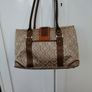 Tignanello Fabric and Leather Handbag Image 3