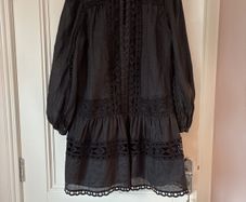 Mint Velvet Black Mini Dress