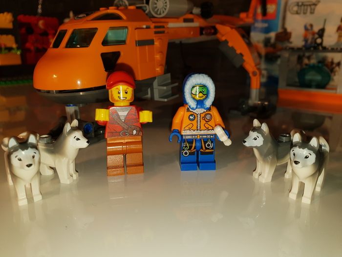 Lego 60034 Arctic Helicrane Helicopter