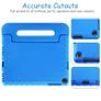 For Samsung Galaxy Tab A 8.0" 2019 Kids Case Shockproof Cover With Stand Blue Image 3