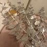 Long stem silver christmas faux foliage Image 2