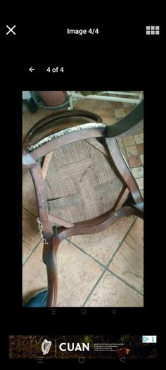 Lovely Victorian Spoon back chair. Good solid chair.