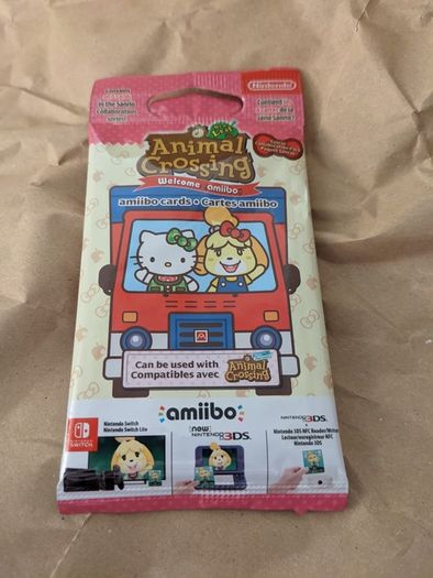Amiibo Animal Crossing Sanrio Cards Nintendo Switch 3DS