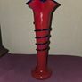 Art Deco Czech Glass Vase Image 4