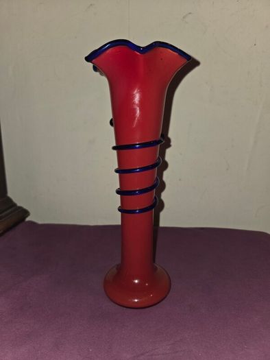 Art Deco Czech Glass Vase
