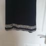 Ladies black diamonte dress Image 2
