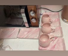 cups and saucepans