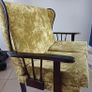 Two Seater Velvet Sofa Image 3