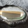 Old vintage Silverine vanity mirror Image 2