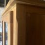 Solid OAK display cabinet.OAK shelves Image 9
