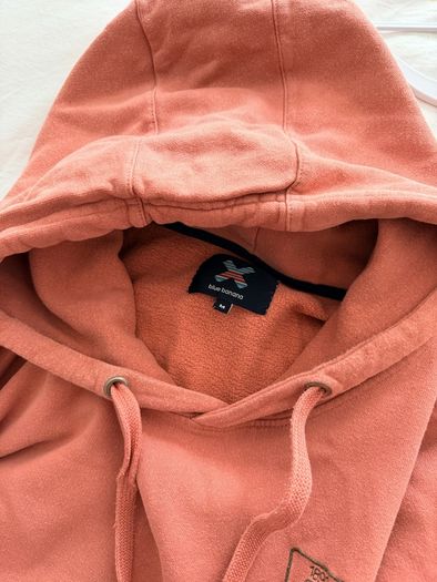 Blue Banana Men's Yosemite Hoodie in Terracotta - size Medium