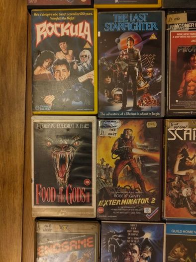 VHS (Ex Rental & Sell Thru)