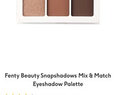 Fenty Beauty Snapshadows Mix & Match Eyeshadow Palette - True Neutrals