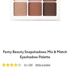 Fenty Beauty Snapshadows Mix & Match Eyeshadow Palette - True Neutrals
